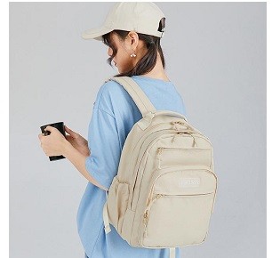 Fashion teenager school backpack for book laptop water repellent 9619