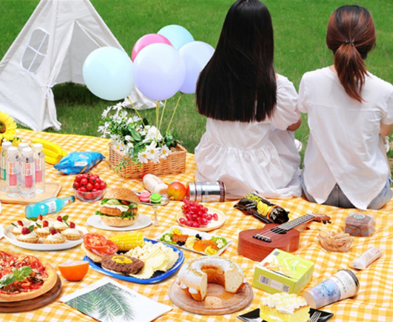 Outdoor picnic mat waterproof pvc 600D clothes OD486