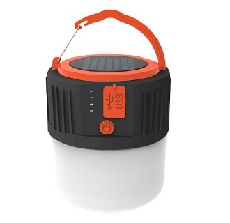 Portable camping outdoor LED light waterproof rechargeable battery
