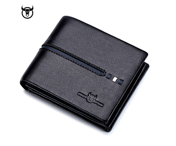Bullcaptain genuine cowhide leather wallet B0200