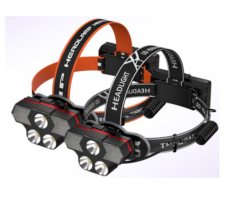 LED strong light headlight high power night fishing outdoor lighting long-range multi-functional T80-B