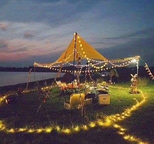 Led camping decoration light waterproof