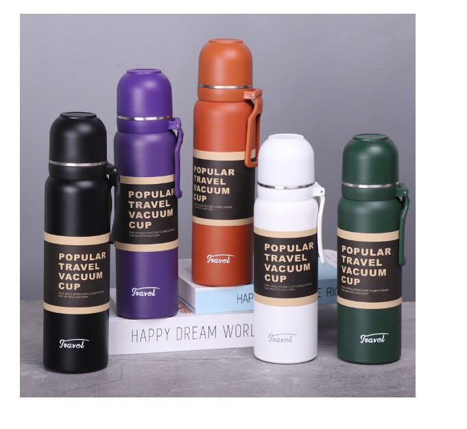 Outdoor water bottle capacity 650ml-1100ml insulation sus304 for cold and hot water OD515