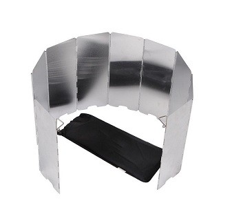 portable windshield for camping stove 24cm CA527