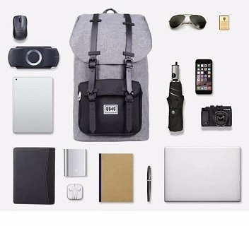 Travel laptop backpack fashion korean style water resistant laptop backpack 8848