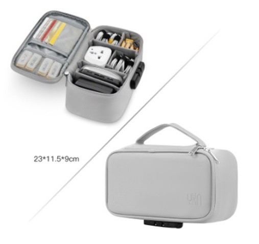 Accessories storage bag 2 layer pockets large capacity W017
