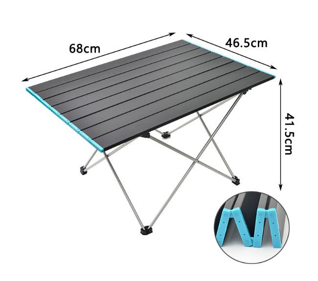 Outdoor Portable Folding Aluminum Table Picnic Camping BBQ 1324