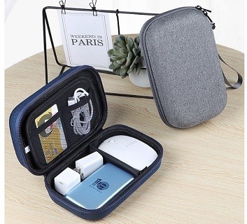 Hard shell accessories storage bag external ssd hard disk yk02