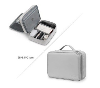 Accessories storage bag 2 layer pockets large capacity B006