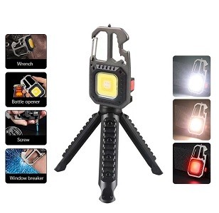 Led keychain portable cob light emergency led waterproof w5138L