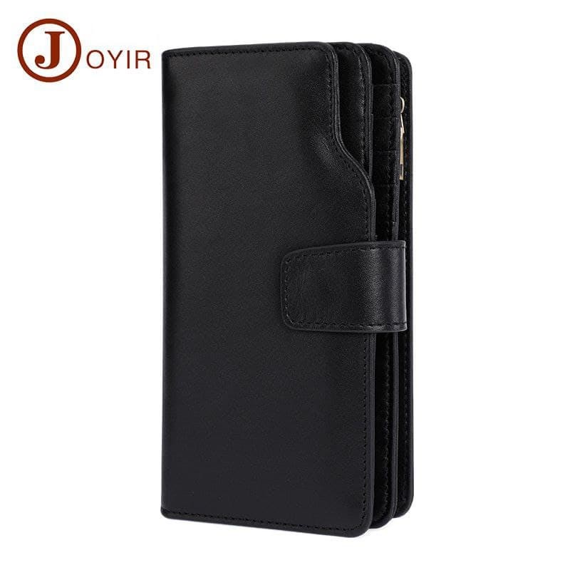 Man's business wallet genuine leather top layer cowhide 9322