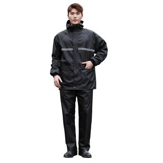 Raincoat Rain Pants Set Wholesale Outdoor Anti-storm Men Riding Motorcycle Reflective Labor Insurance Split Business