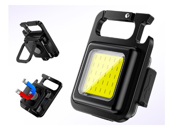 Flashlight led keychain multi function SOS emergency light waterproof G38